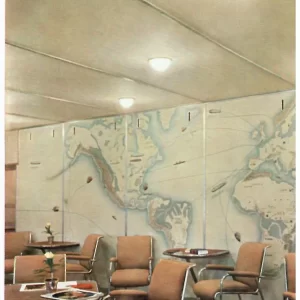 Hindernburg interior y mobiliario.1939