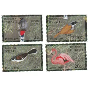 Serie de Sellos de Haití 1999 - Aves Autóctonas
