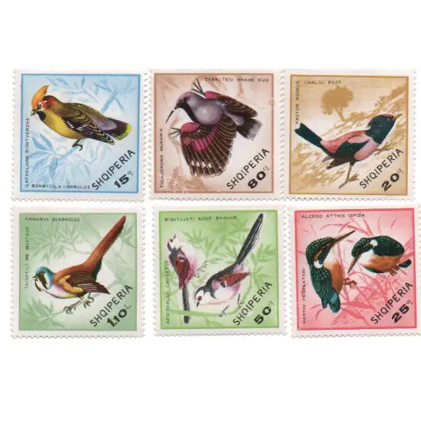 Prophila Collection Motivos 200 Varios Aves Sellos (Sellos Para