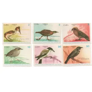 Serie de Sellos de Cuba 1990 - Exposición Filatélica Internacional Nueva Zelanda 1990