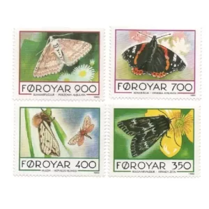Art M726 Foroyar  año 1993  Y&T 246/249 Mint Serie